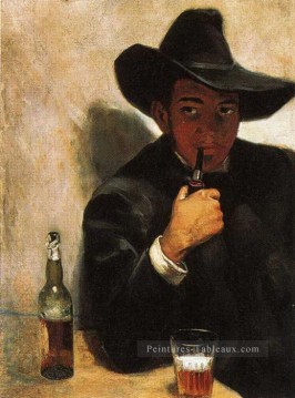 Diego Rivera œuvres - autoportrait 1907 Diego Rivera